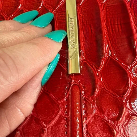 Brahmin NWOT Duxbury - Flame Calimero - Feminine, Sultry, Date Night - Picture 11 of 16